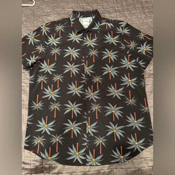 Men’s palm tree button down shirt - Picture 1 of 2